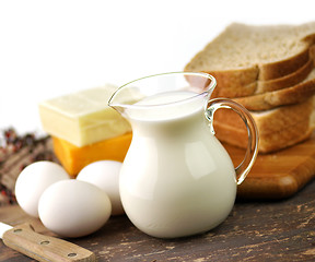 Image showing dairy products