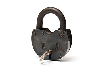 Image showing  lock with a key 