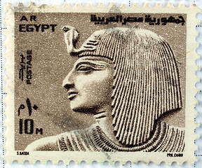 Image showing Egyptian stamps