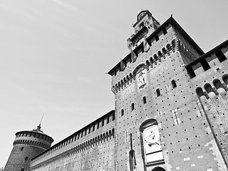 Image showing Castello Sforzesco, Milan