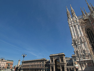 Image showing Piazza Duomo, Milan