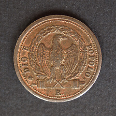 Image showing Italian coin