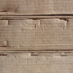 Image showing Corrugated cardboard