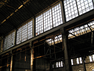 Image showing Abandoned factory