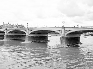 Image showing Westminster Bridge