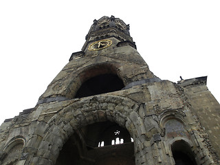 Image showing Bombed church, Berlin