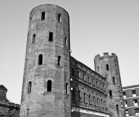 Image showing Porte Palatine, Turin