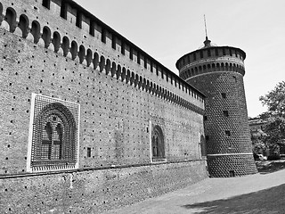 Image showing Castello Sforzesco, Milan