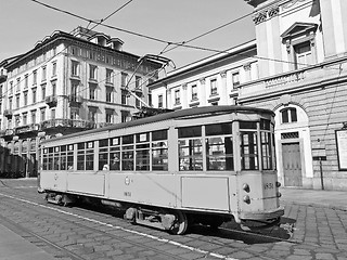 Image showing Vintage tram, Milan