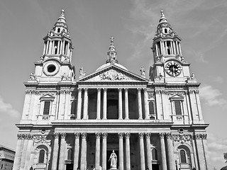 Image showing St Paul Cathedral, London