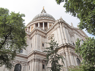 Image showing St Paul Cathedral, London