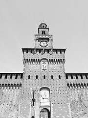 Image showing Castello Sforzesco, Milan