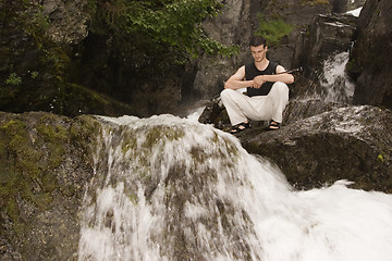 Image showing Rest after sword lesson