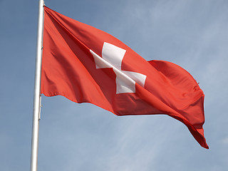 Image showing Flag of Switzerland