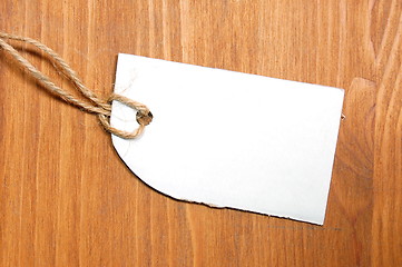 Image showing blank price tag