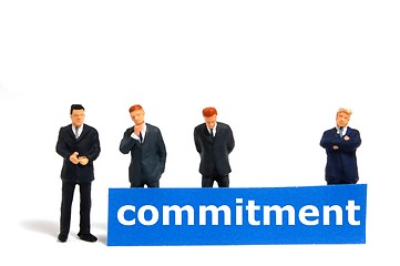 Image showing business commitment