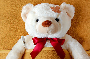 Image showing sick teddy