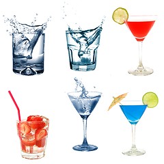 Image showing cocktail collection