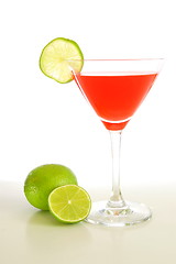 Image showing red cocktail