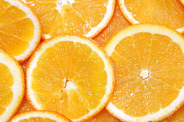 Image showing orange fruit background