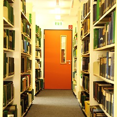 Image showing bookshelf