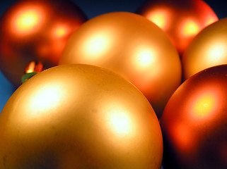 Image showing Christmas decoration balls