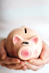 Image showing save money on your piggy bank