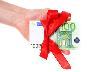 Image showing money gift