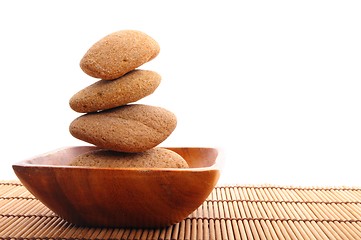 Image showing zen stones