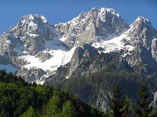 Image showing High mountains