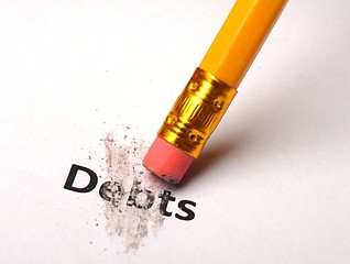 Image showing debt