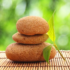 Image showing zen stones