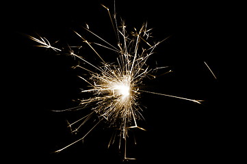 Image showing holiday sparkler