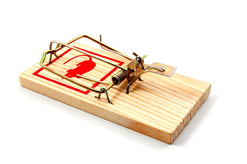 Image showing dangerous mouse trap