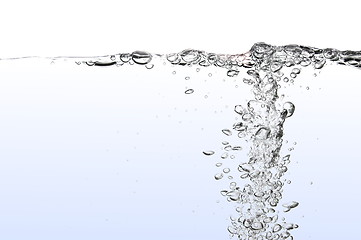 Image showing fresh water with bubbles