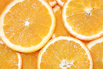 Image showing orange fruit background