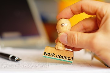 Image showing work council