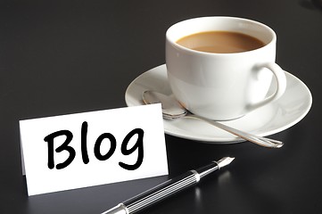 Image showing blog