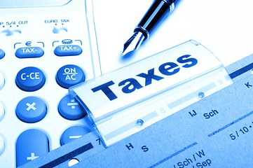 Image showing taxes