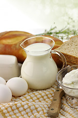 Image showing dairy products 