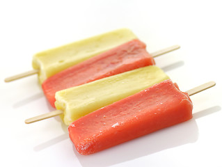 Image showing ice cream pops 