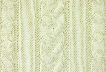 Image showing Knitted woolen background