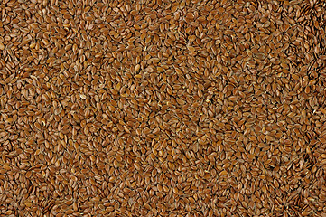 Image showing flaxseed background