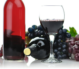 Image showing red wine