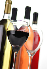 Image showing assortment of wine