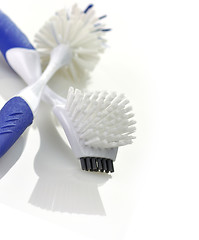 Image showing plastic brushes