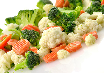 Image showing Frozen vegetables 