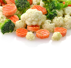 Image showing Frozen vegetables