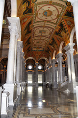 Image showing Interior of Library of Congress, Washington DC,USA 