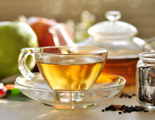 Image showing fresh green tea